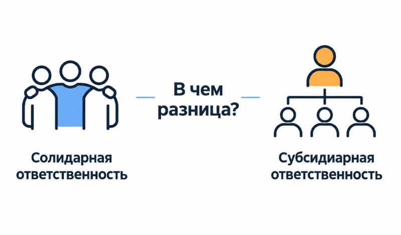 солидарная и субсидиарная ответственность
